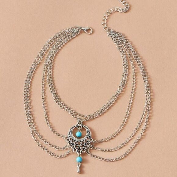 ✨ Charmed Layered Anklet ✨ - Picture 2 of 6